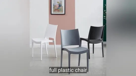 Wholesale Cheap Modern Colorful Popular Style Plastic Dining Chairs for Sale