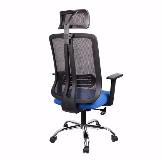 Venda por atacado de móveis de escritório executivo preto CEO Boss Managaer cadeira de tecido de malha